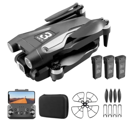 רחפן MINI PRO-3 | כולל 3 סוללות במתנה וזמן טיסה ארוך במיוחד