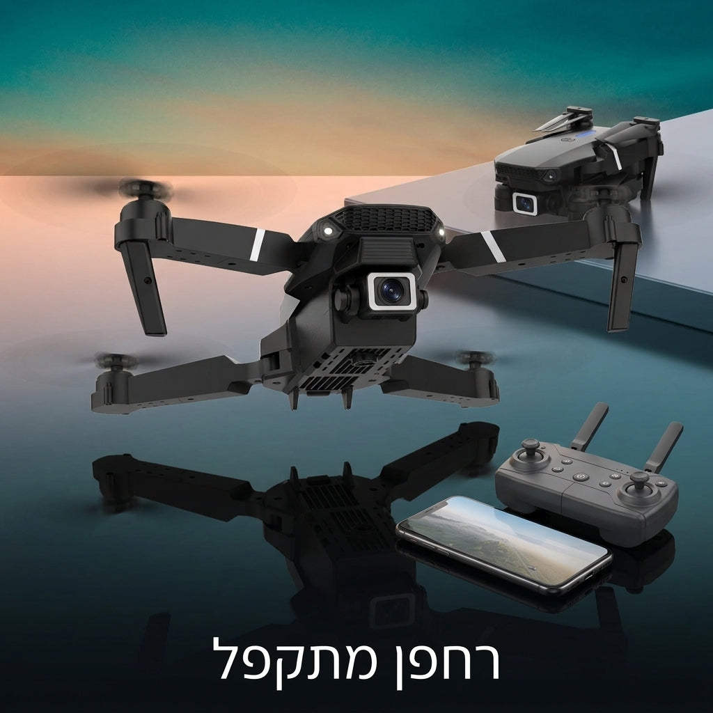 רחפן AeroView Pro | צלם מלמעלה כבר מהטיסה הראשונה